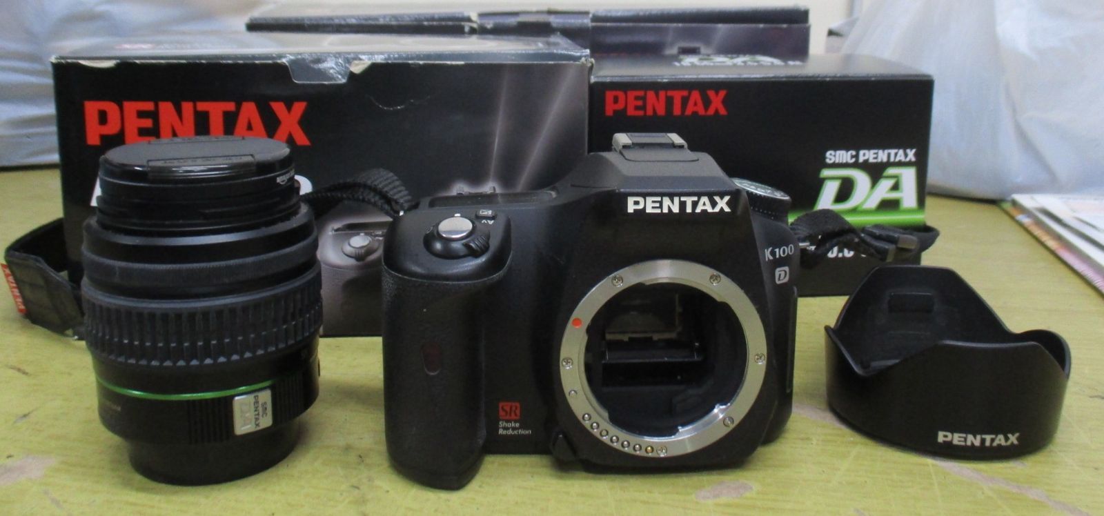 C141 ペンタックス PENTAX K100D レンズキット 18-55mm