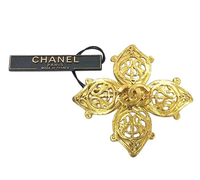 CHANEL/シャネル/ココマーク/95A/ブローチ/ゴールドカラー/服飾小物/アクセサリー/RS1879