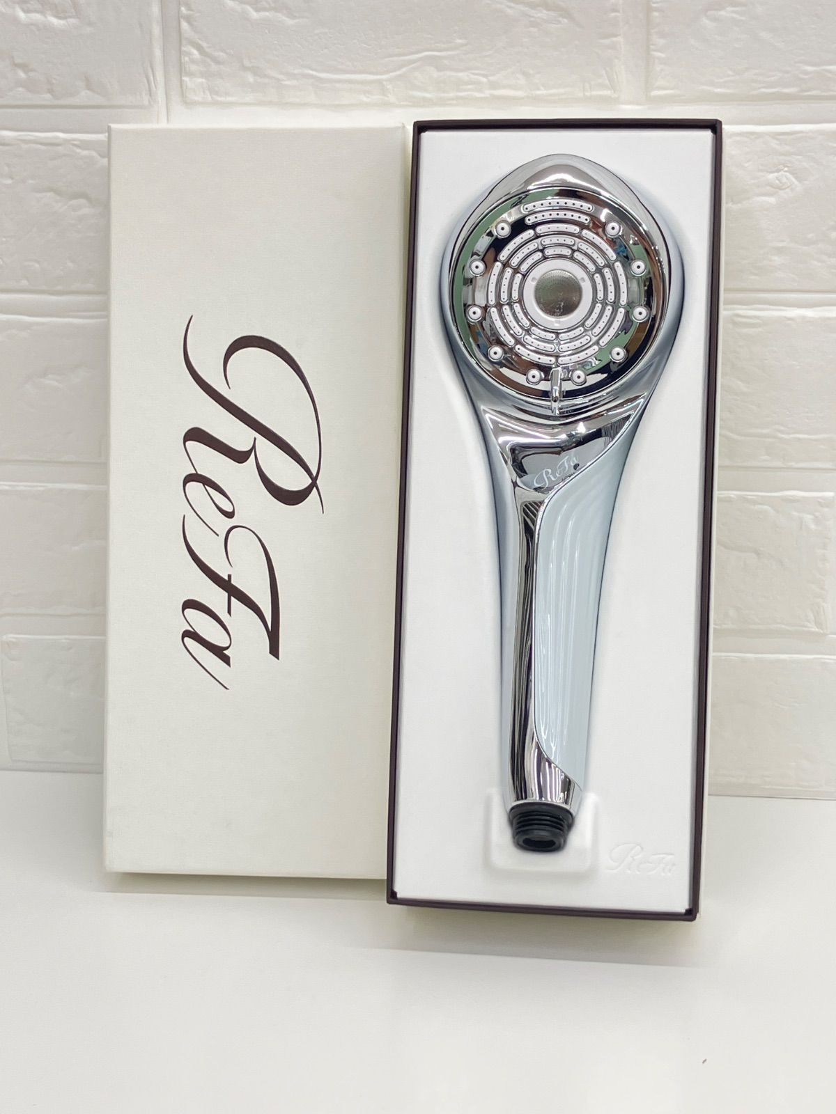 ReFa リファ FINE BUBBLE U ファインバブル シャワーヘッド RS-BH ホワイト　No.6283