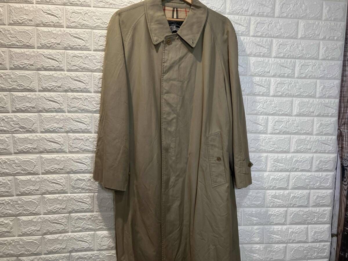 Burberry's バーバリー トレンチコート 比翼ステンカラーコート アウター コート 90S サイズ不明 カラーベージュ 13,490円