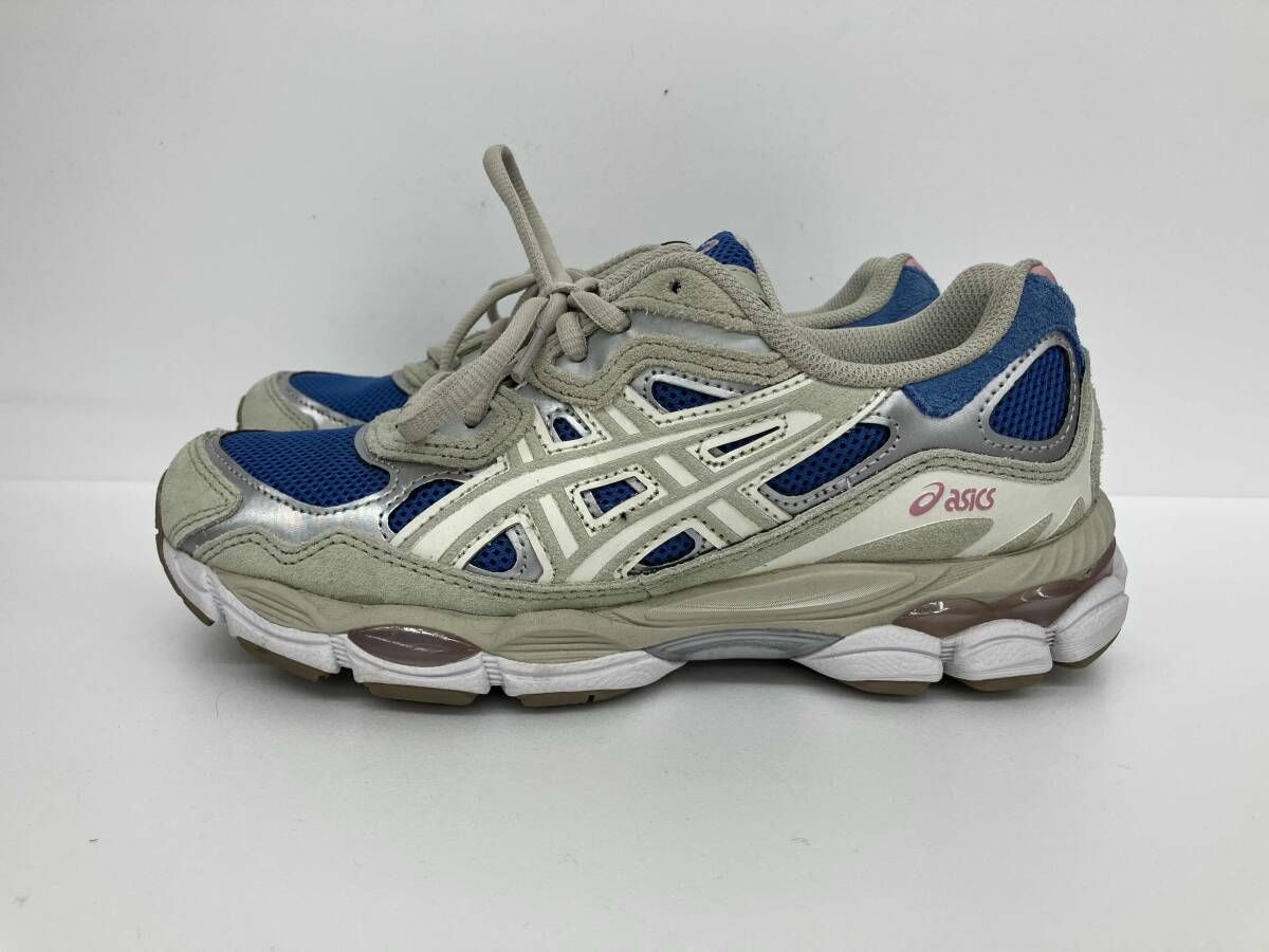 asics アシックス GEL-NYC ゲル-エヌワイシー 1203A383 スニーカー 23 ブルー ベージュ 通年
