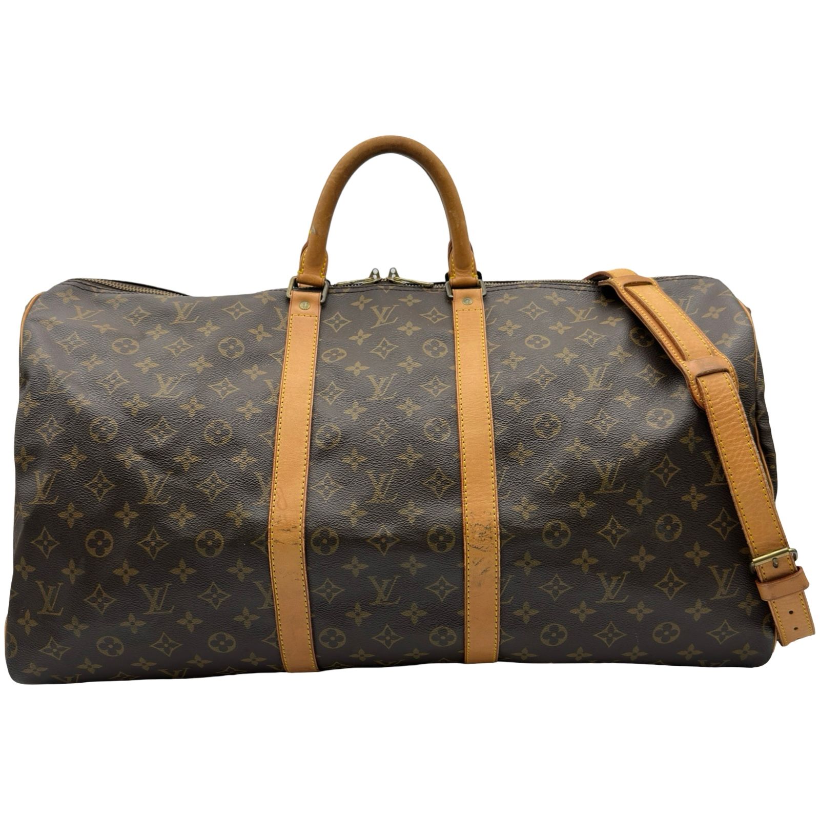 ルイ・ヴィトン LOUIS VUITTON キーポル・バンドリエール55 M41414 モノグラム ユニセックス ボストンバッグ