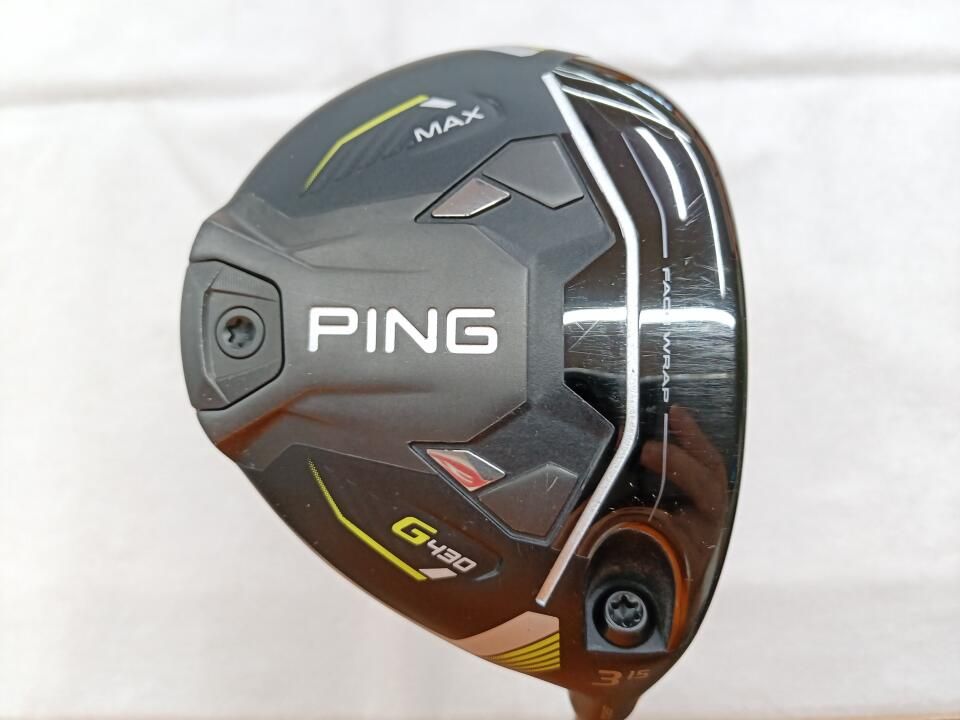 ピン　G430 MAX　15度　ALTA J CB BLACK　Sフレックス　フェアウェイウッド　中古　ゴルフドゥ！福山王子店【最短即日発送】