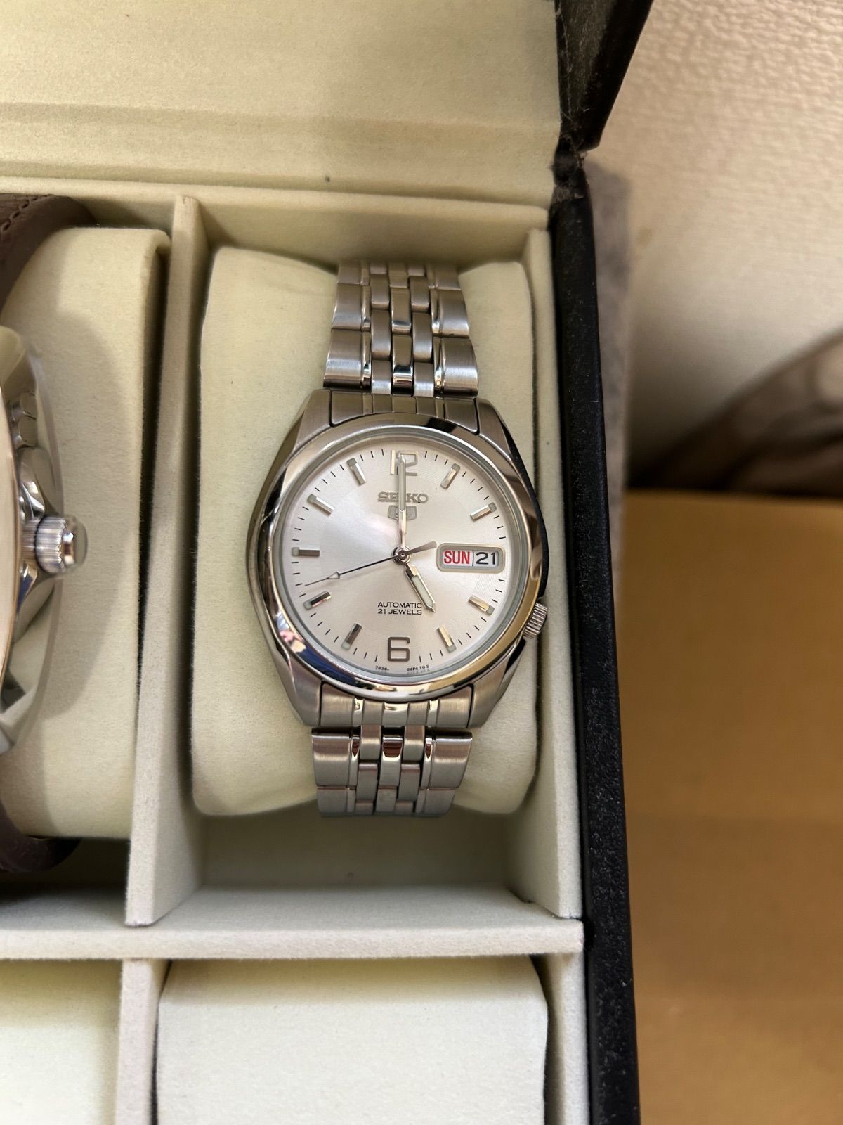 SEIKO5 セイコー5 自動巻き SNK385K1 7S26 腕時計 機械式 7S26-01V0