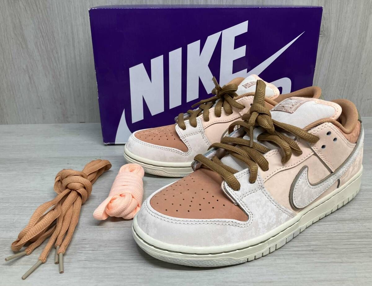 NIKE SB Dunk Low Pro PRM Chrimson Tint and Amber Brown ナイキ ダンク ロー プロ アンバーブラウンFV5926-200 26.5cm メンズ