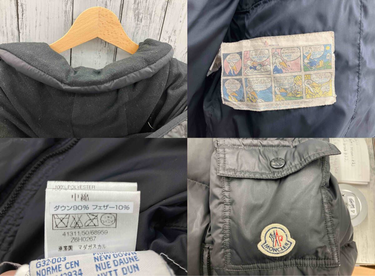 MONCLER モンクレール Z6H0267 レディース ブラック ダウンジャケット