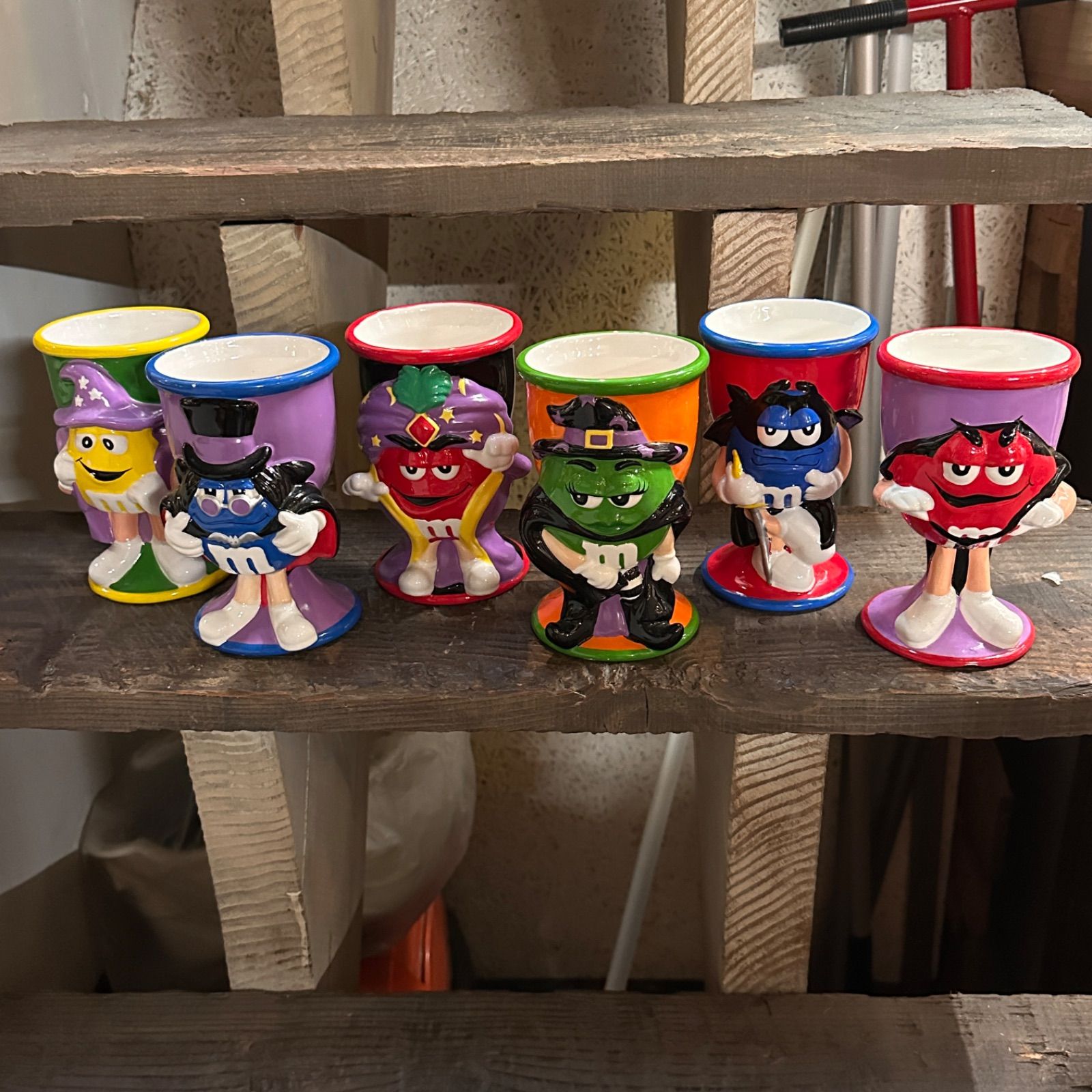 2003 m&m's ハロウィン 陶器製 エムアンドエムズ エッグスタンド ギャラリー社製 アメトイ 15,400円