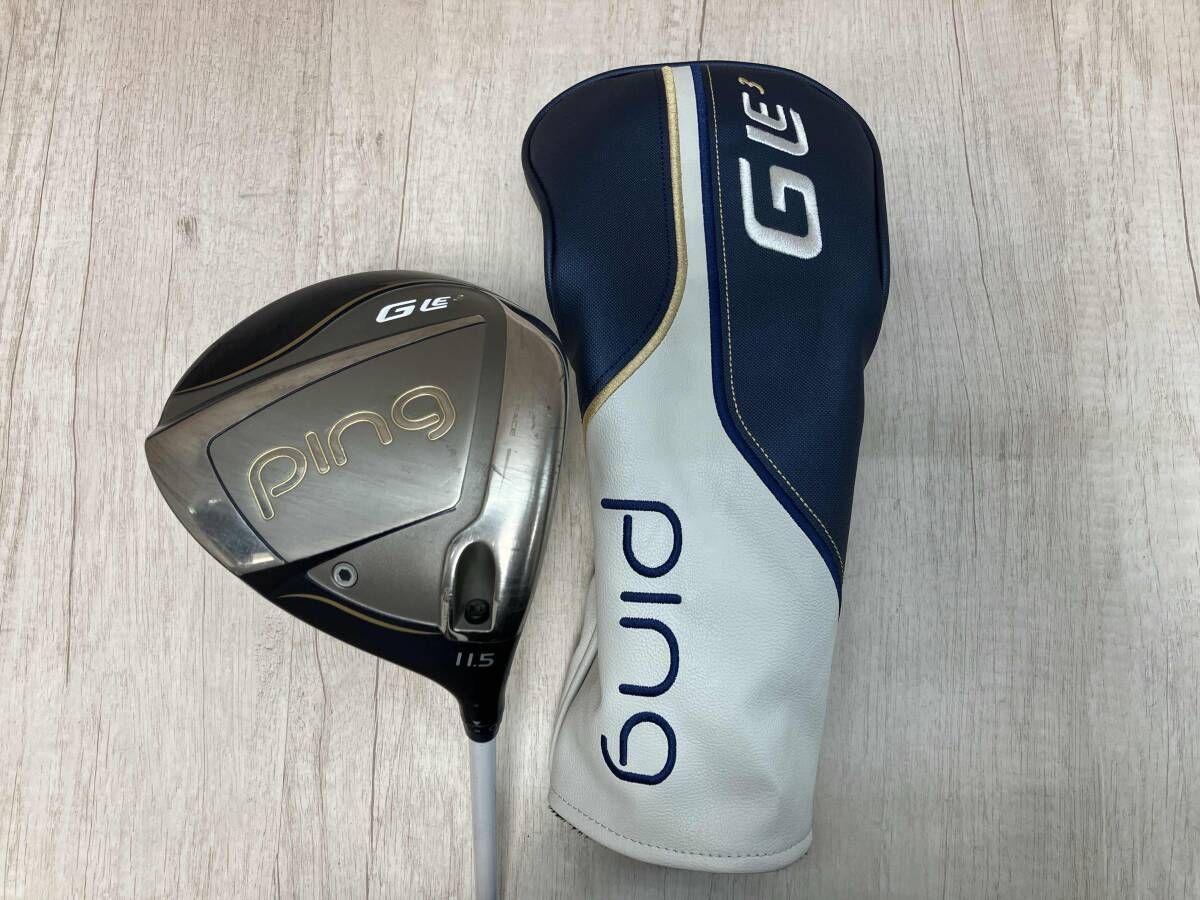 PING G Le3 ドライバー ピン FLEX L ロフト角 11.5° ヘッドカバー付き 女性右利き用 ゴルフクラブ 川崎港町