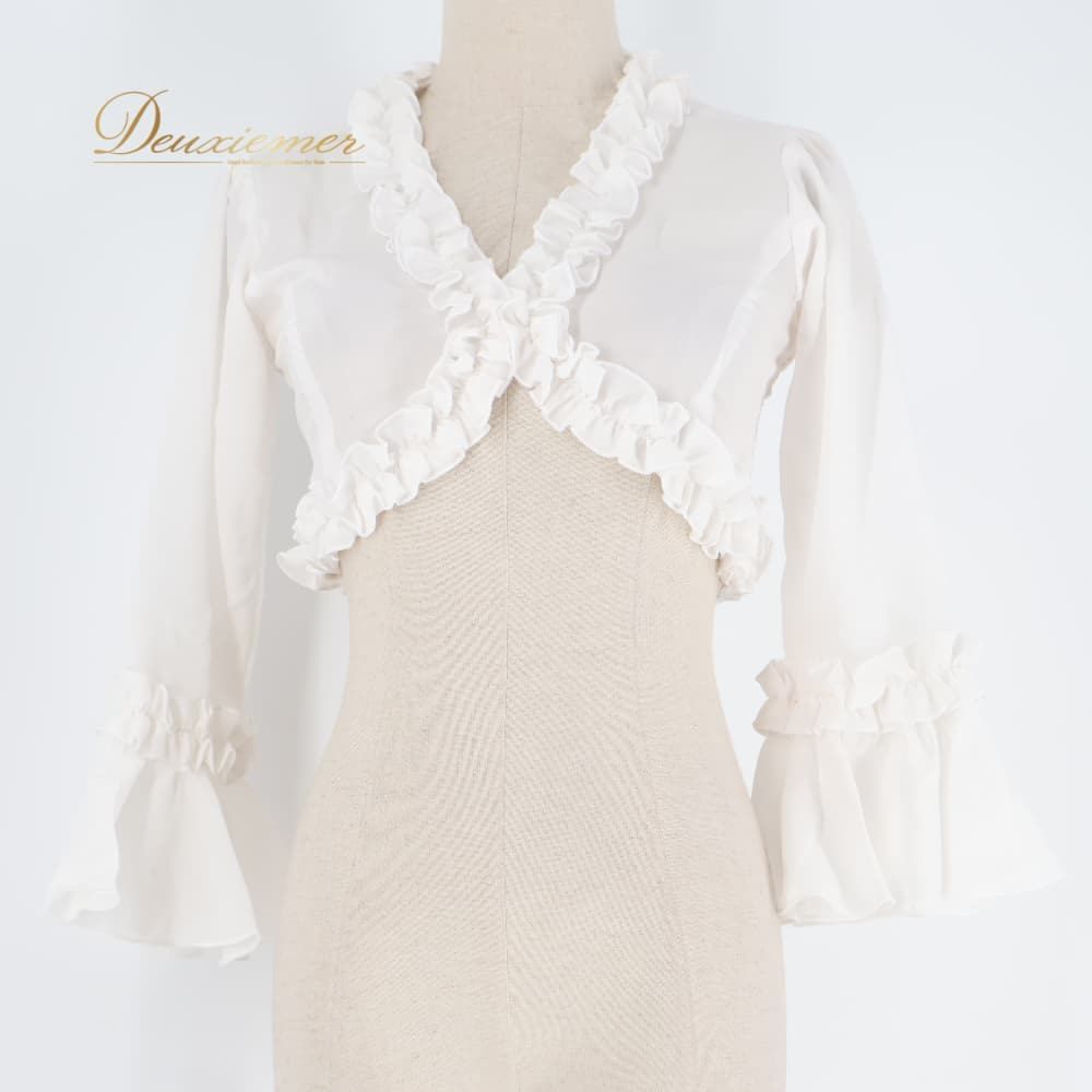 【美品 フラメンコ衣装】HERMOSA IBERIA イベリア ドレス 胸パット フラメンコ 衣装 HERMOSA IBERIA エルモサ イベリア ボレロ ブラウス