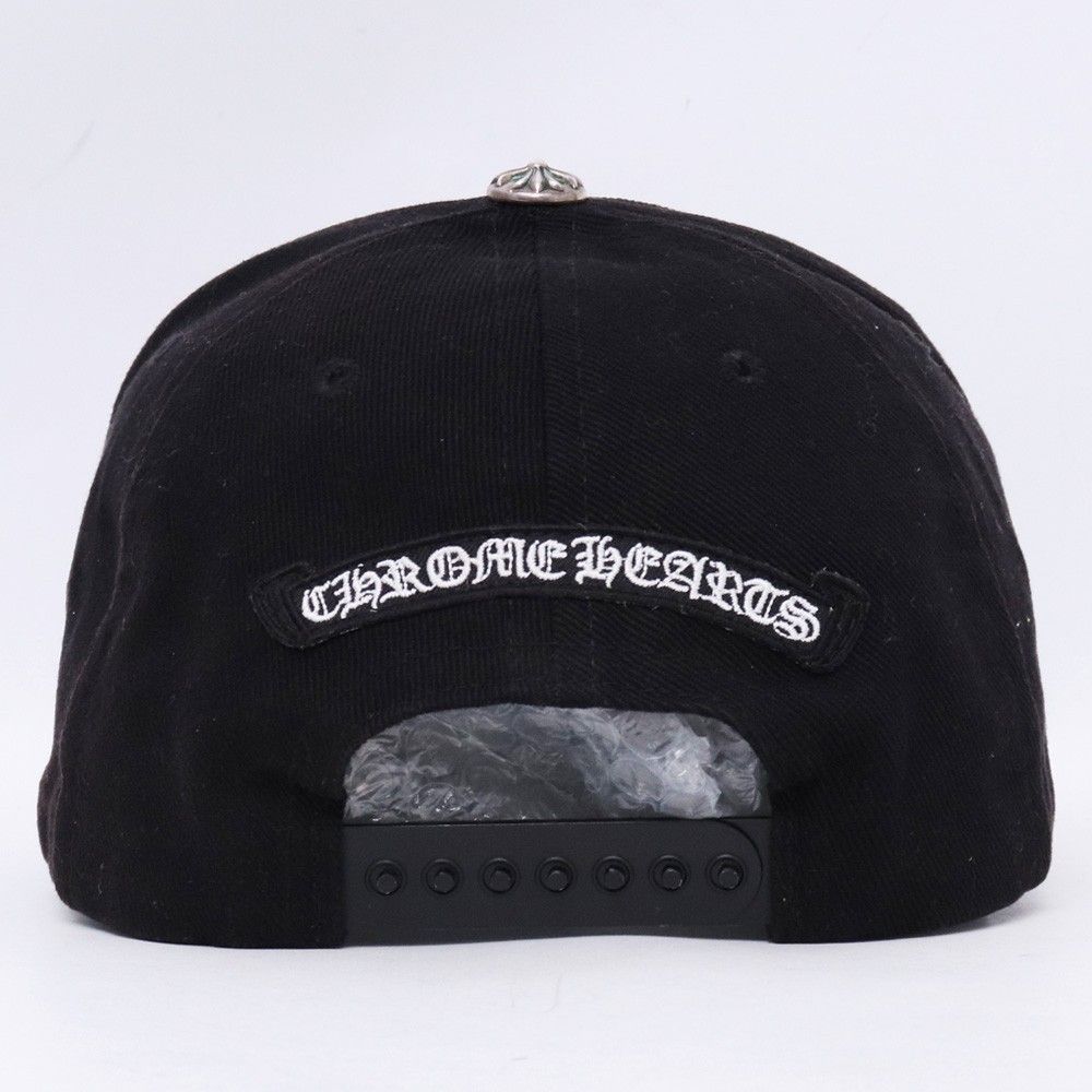CHROME HEARTS クロス ベースボールデニムキャップ ブラック - メルカリ