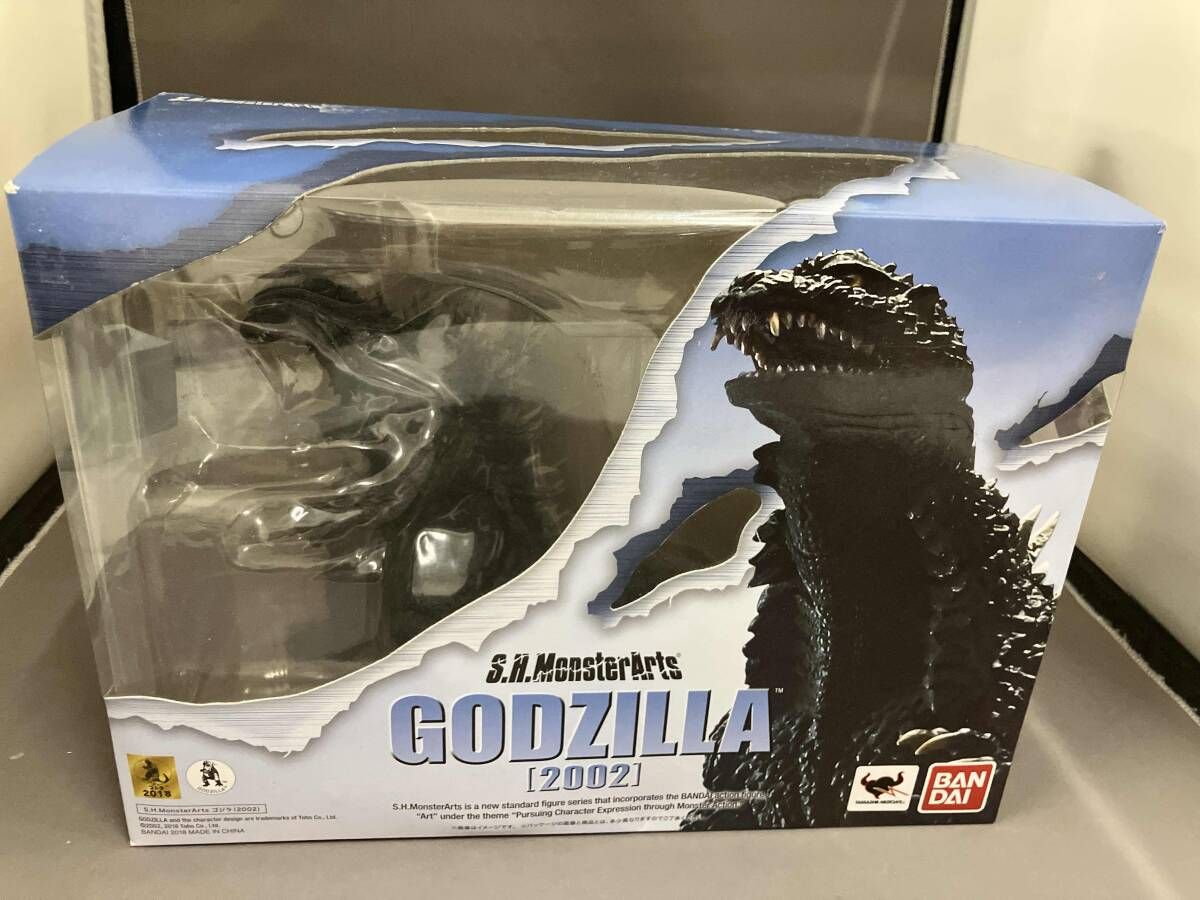 【新品未開封】S.H.MonsterArts ゴジラ （2016） 第4形態覚醒 ゴジラ | (2002) : ゴジラ×メカゴジラ TAMASHII ゴジラ(2002) NATIONS