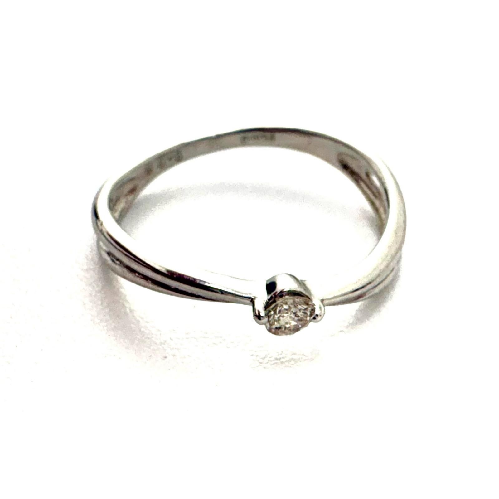JEWELRY ジュエリー ジュエリー PT900/D0.05/1.5g/#7 貴金属・宝石 リング リング・指輪 Pt900プラチナ Pt900 7号 プラチナ レディース【中古】