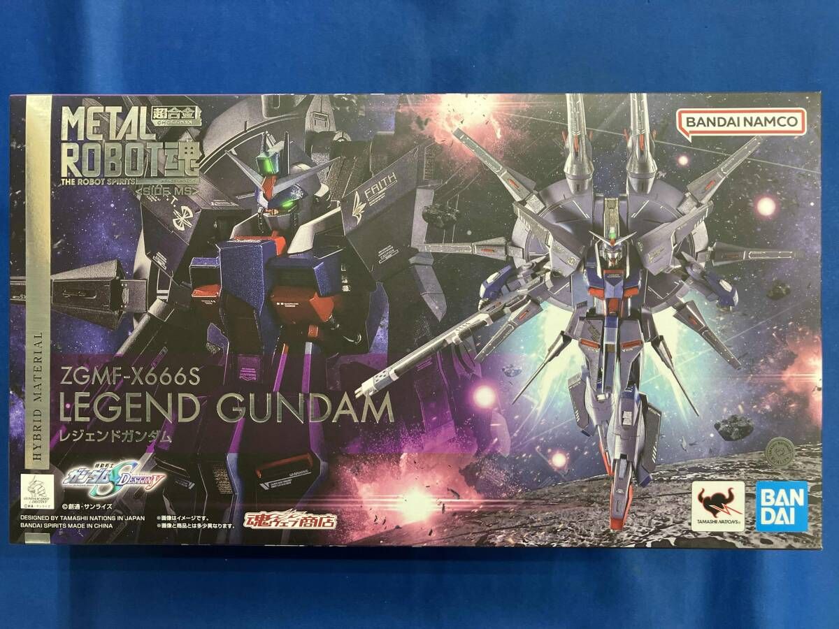 外箱開封済み METAL ROBOT魂 レジェンドガンダム 魂ウェブ商店限定 機動戦士ガンダムSEED DESTINY