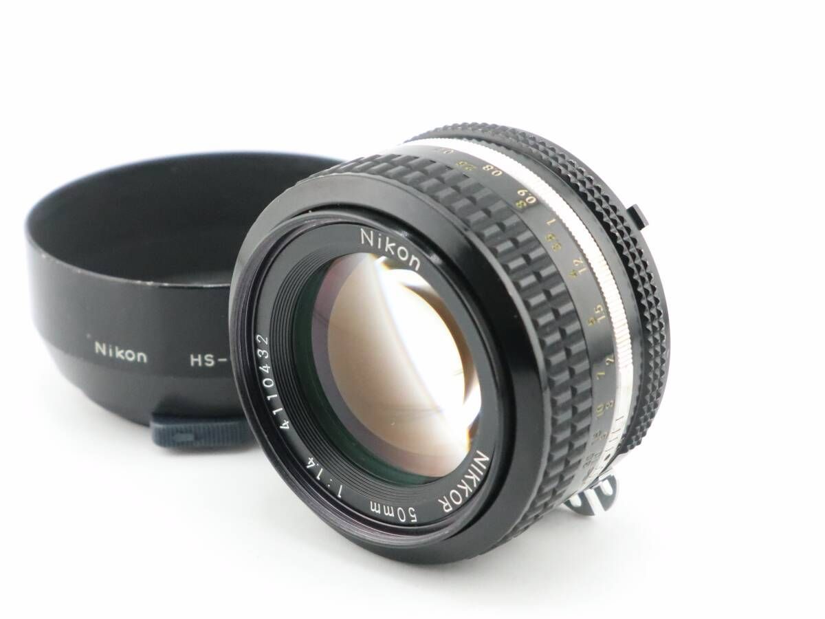 ★良品★ニコン NIKON Ai NIKKOR 50mm F1.4★　W0680＃5248