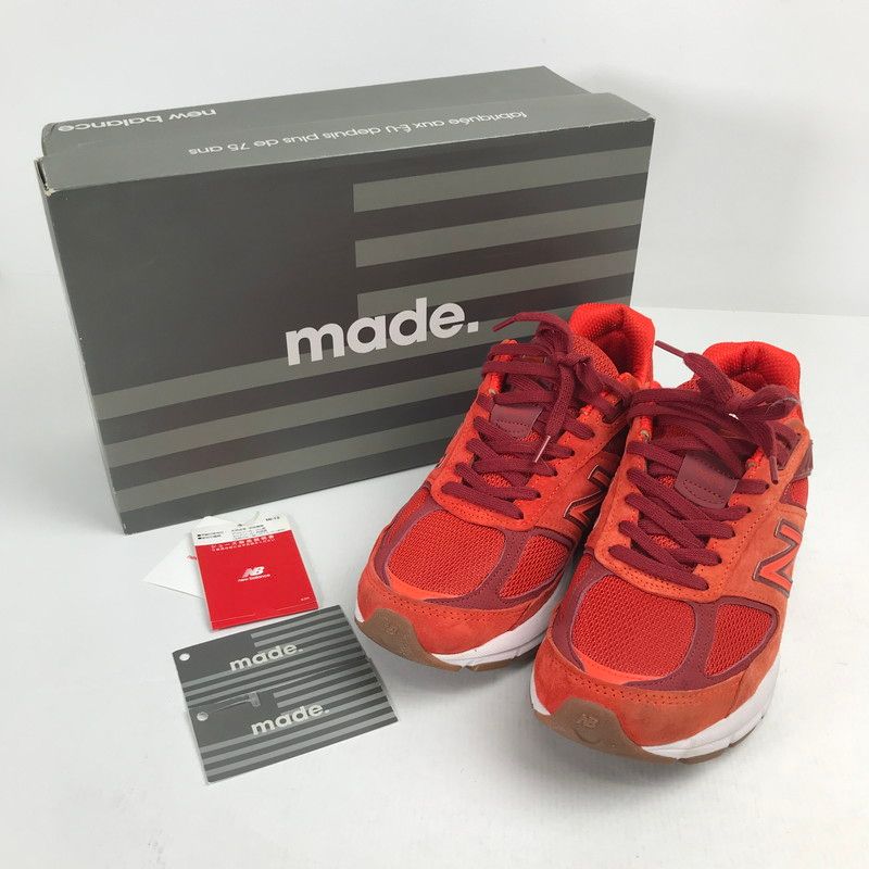 【中古品】 NEW BALANCE ニューバランス M990MS5 990V5 スニーカー 靴 シューズ 【162-260628-mh-16-fuz】