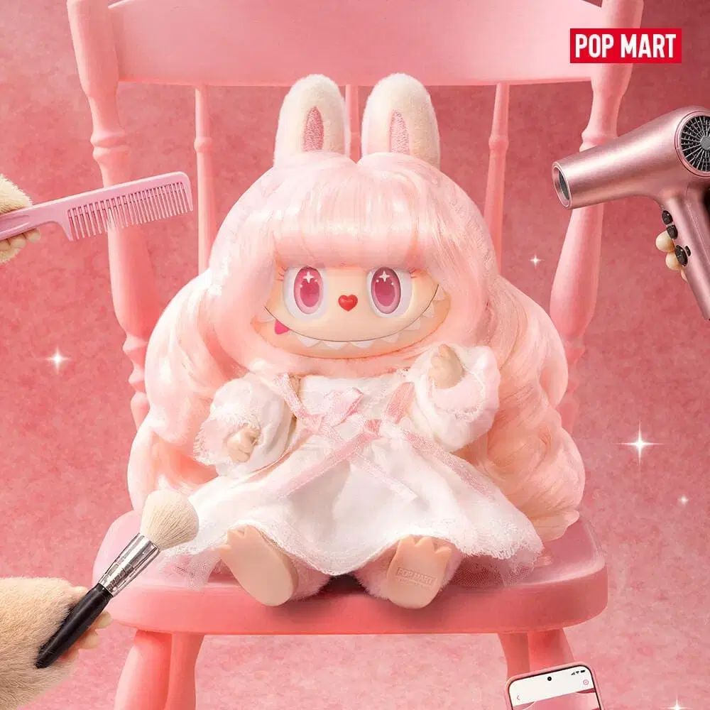 POP MART (ポップマート) 正規品/ボックス未開封 ラブブ ヘアサロン シリーズ ツアーベルベット眼 ウール九井 一
