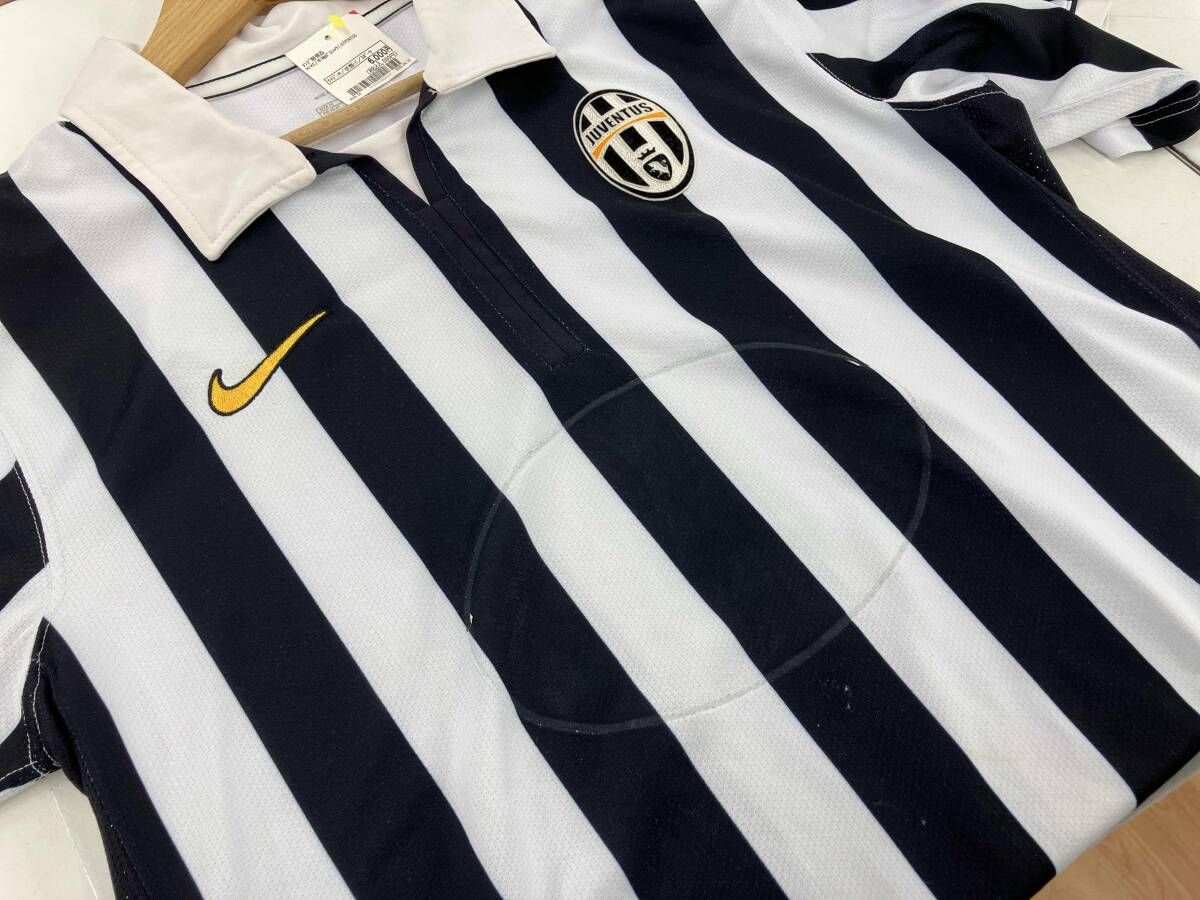 NIKE/半袖ポロシャツ/ストライプ/JUVENTUS/ユベントス/06-07シーズン