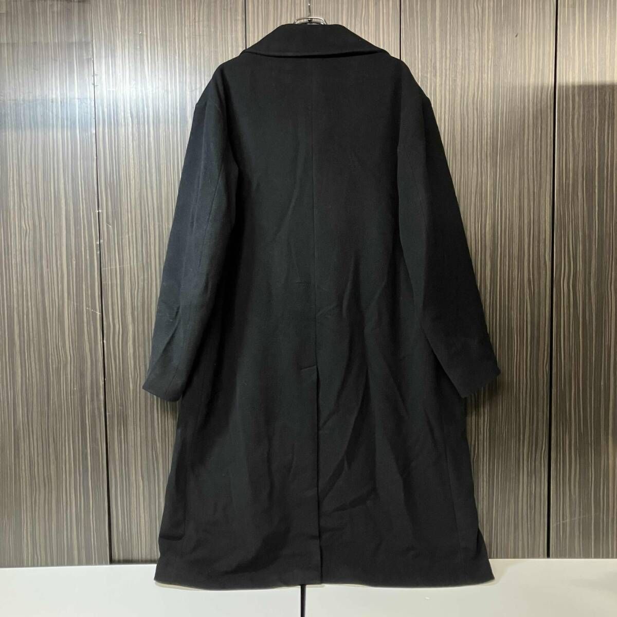 25AW YOHJI YAMAMOTO POUR HOMME コート AIRY MOSSER SNAP BUTTON LONG