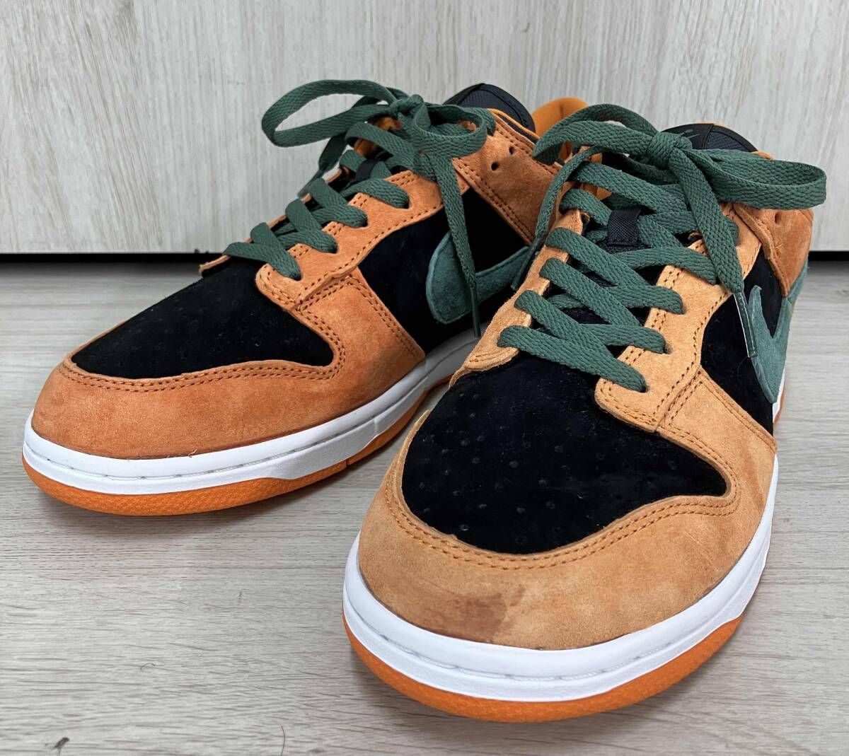 NIKE Dunk Low SP Ceramic ナイキ ダンク ロー セラミック メンズ スニーカー オレンジ グリーン スエード DA1469-001