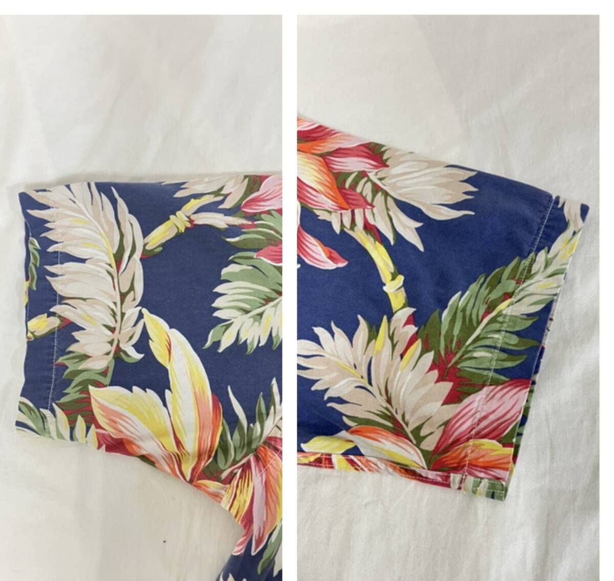 POLO Ralph Lauren ポロ ラルフローレン 半袖シャツ サイズL 総柄 花柄