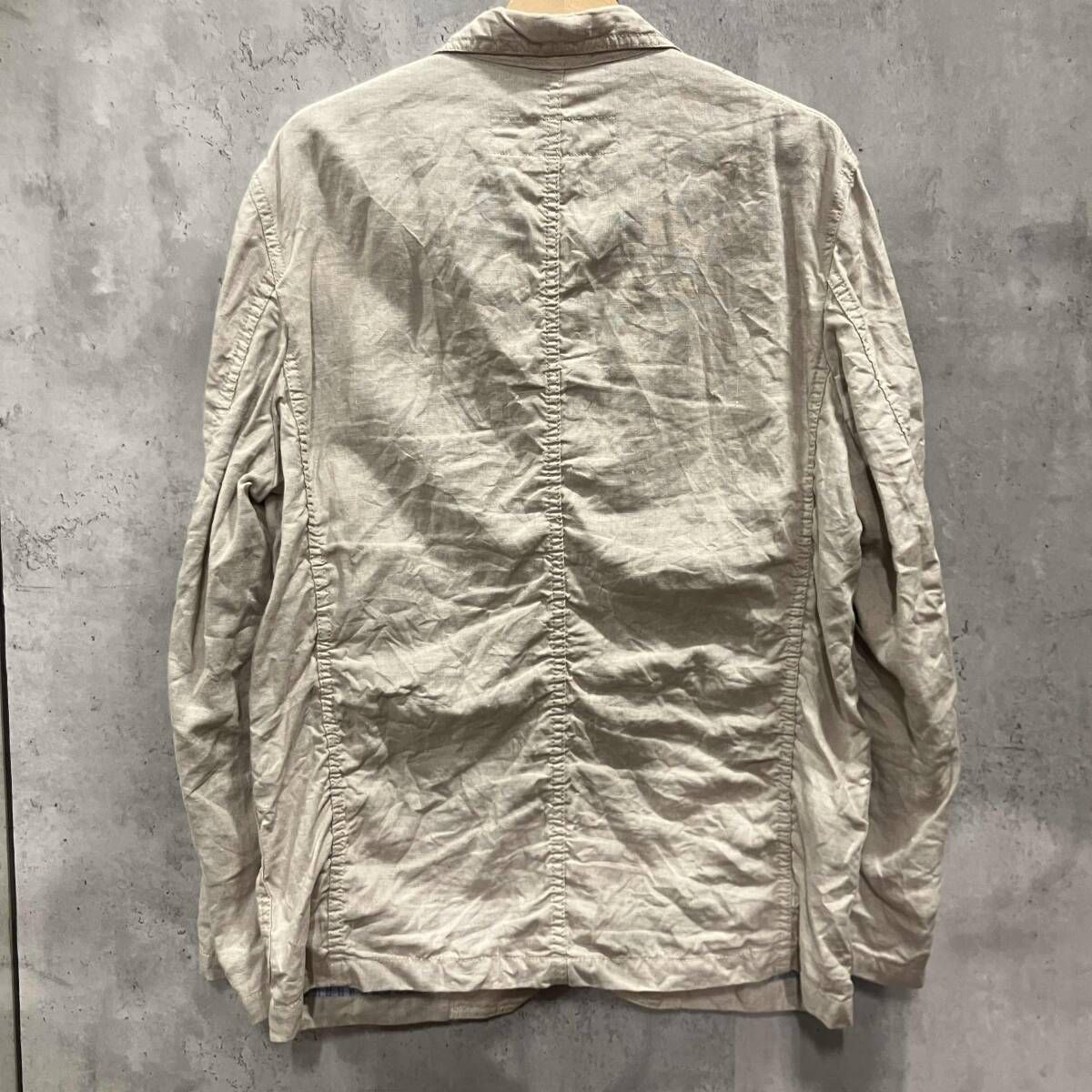 05SS COMME des GARCONS HOMME リネンテーラードジャケット size S 
