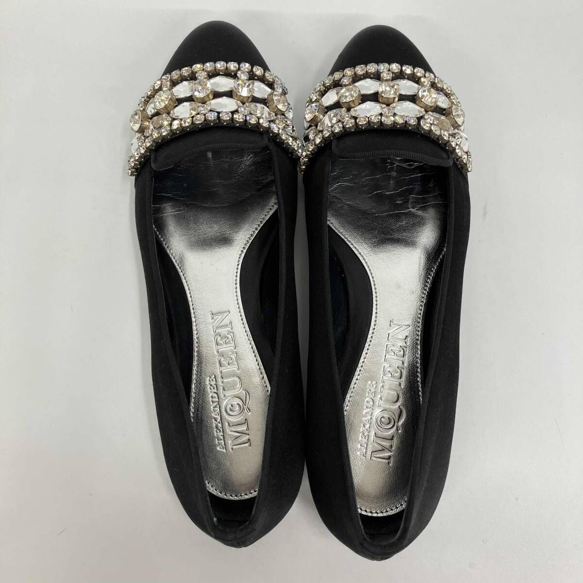 Alexander Mcqueen/アレキサンダーマックィーン／パンプス/ビジュ