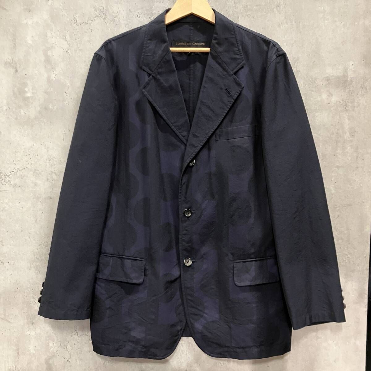 02SS COMME des GARCONS HOMME テーラードジャケット ドット柄 size M