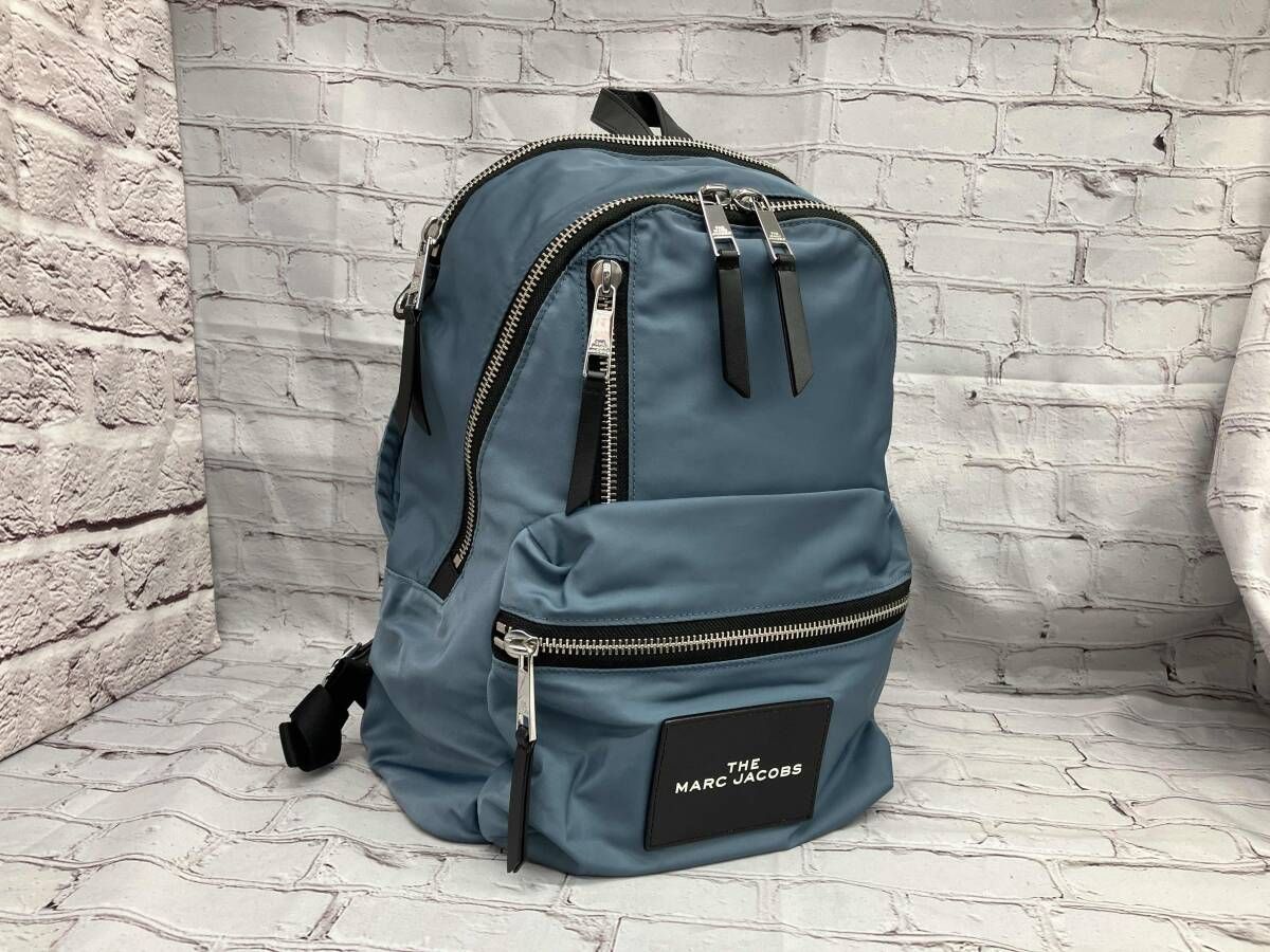 THE MARC JACOBS マークジェイコブス/リュック/THE ZIPPER BACKPACK ブルー