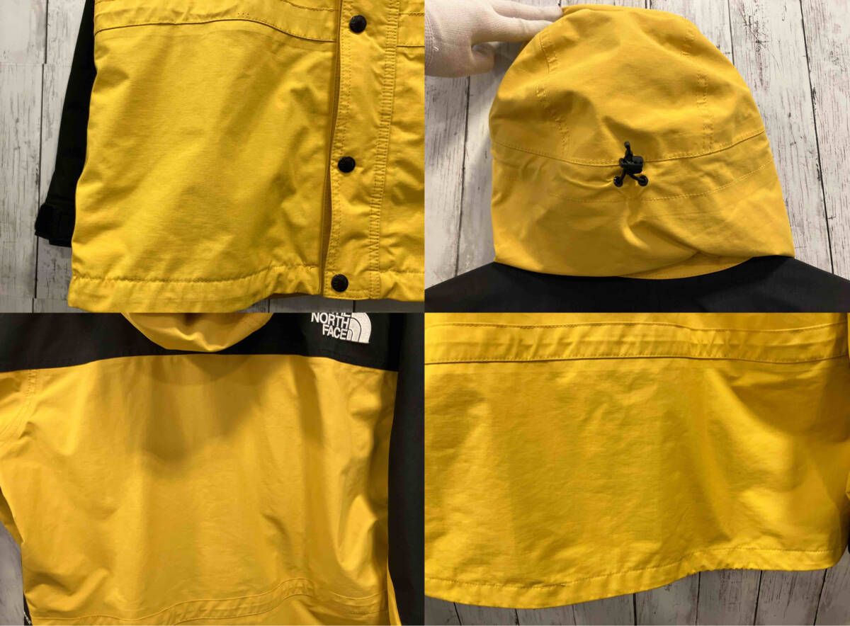 THE NORTH FACE ノースフェイス マウンテンパーカー ブラック イエロー