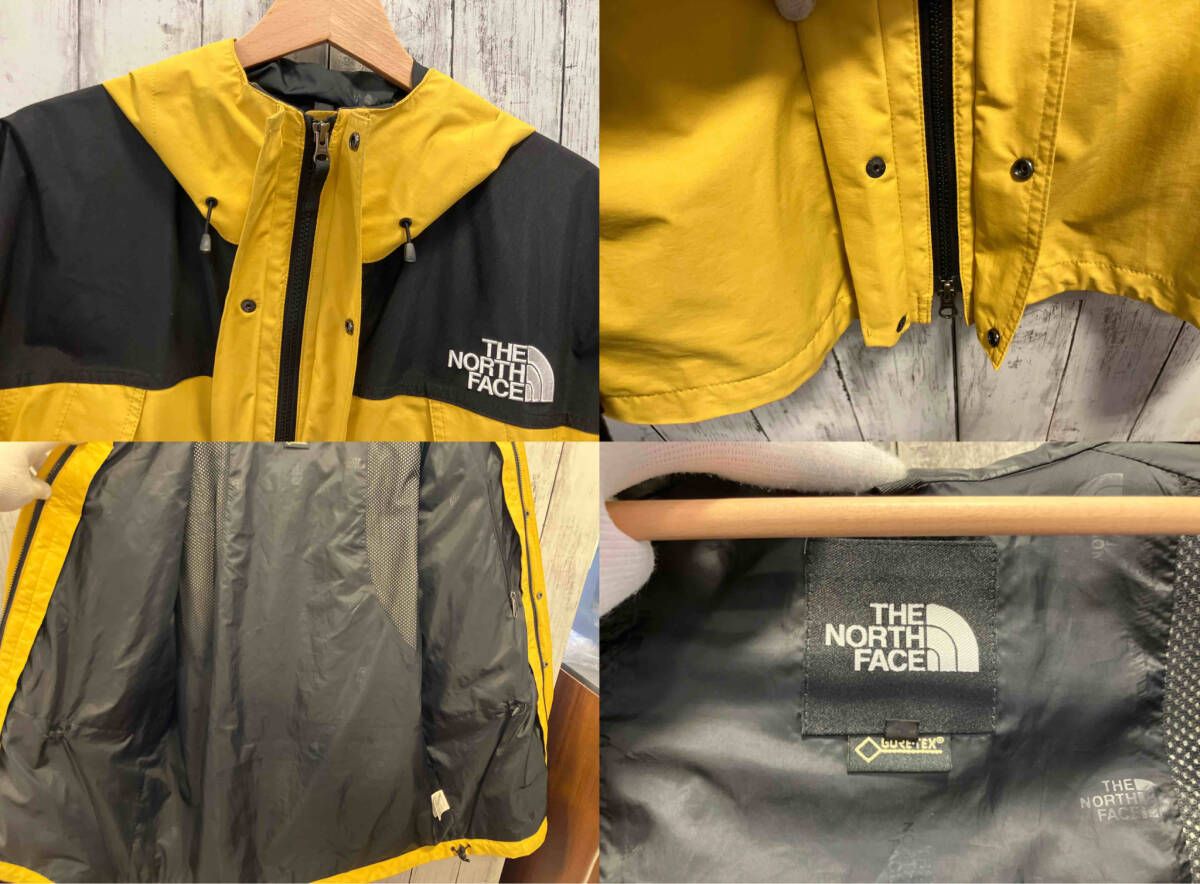 THE NORTH FACE ノースフェイス マウンテンパーカー ブラック イエロー