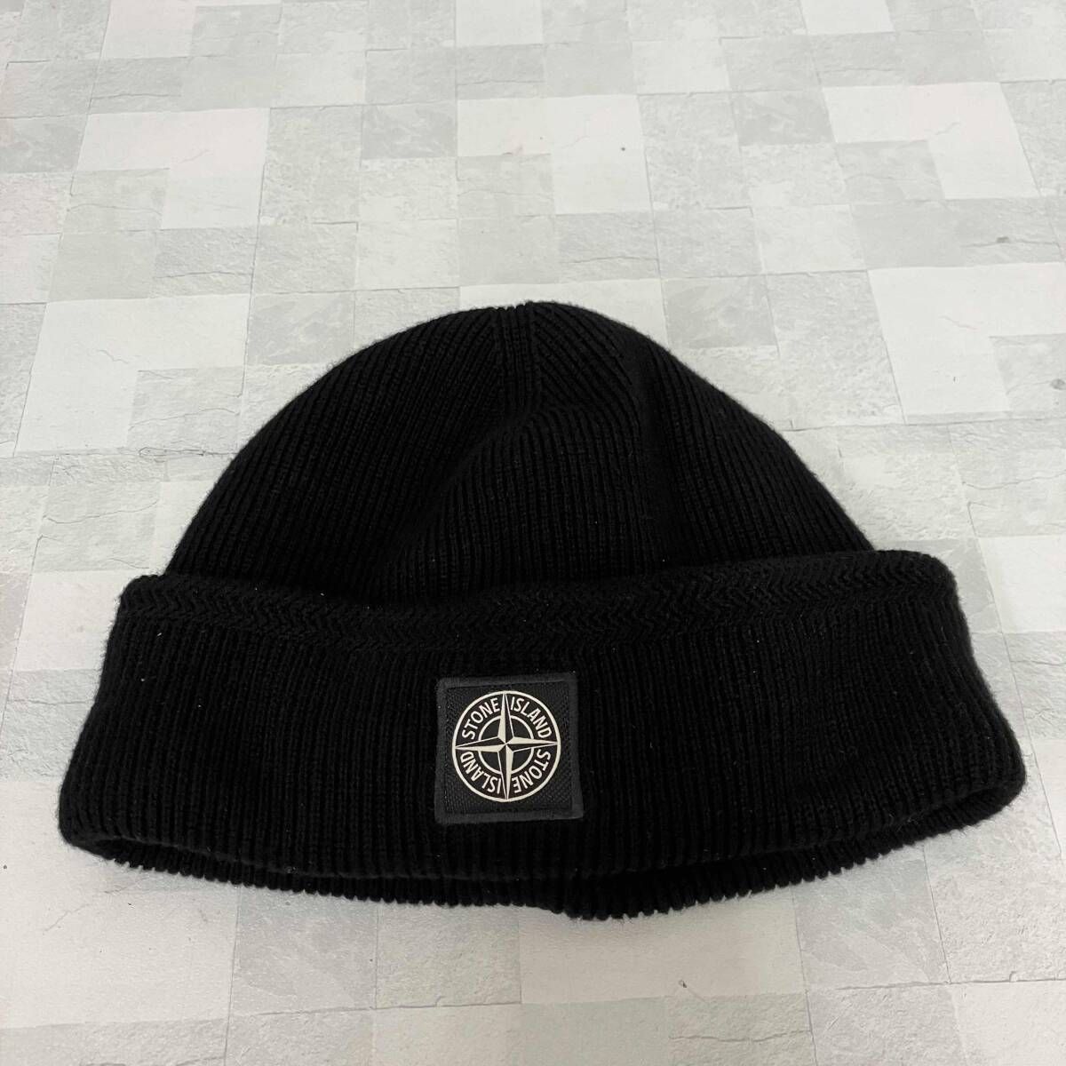 STONE ISLAND ストーンアイランド ニット帽 K1S15N100002 ワンポイント