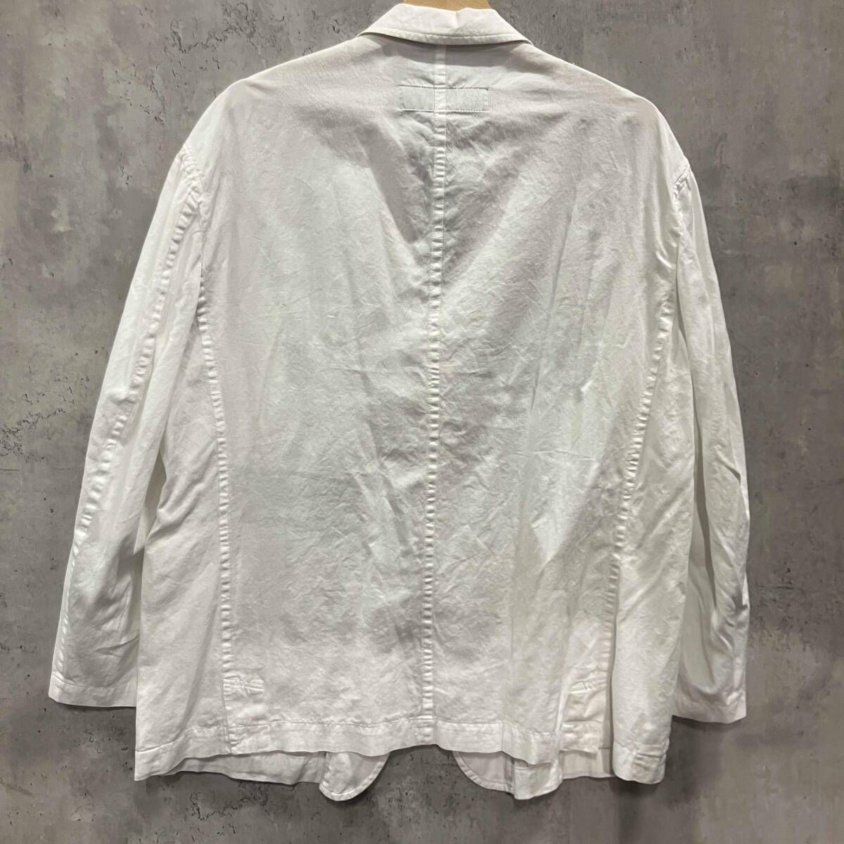 98SS COMME des GARCONS HOMME PLUS コットン薄手テーラードジャケット 