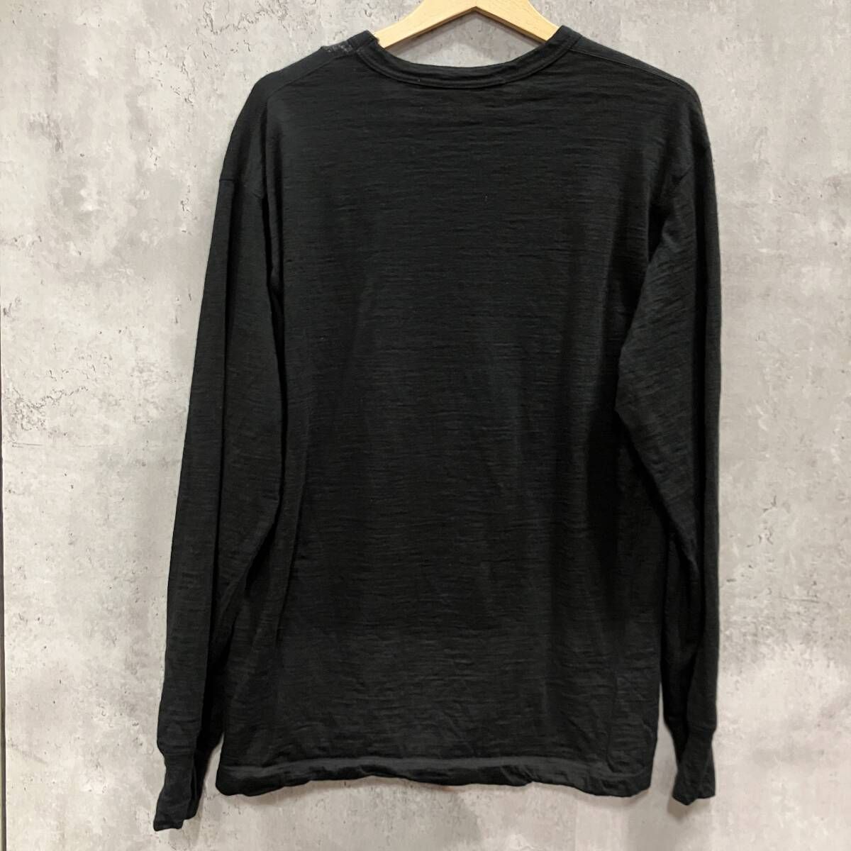 COMME des GARCONS SHIRTパッチワークウールニット size M ブラック