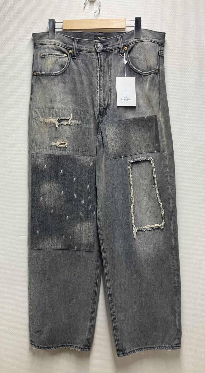F-LAGSTUF-F FLAGSTUFF フラグスタフ BORO DENIM PANTS FS1528 ボロ