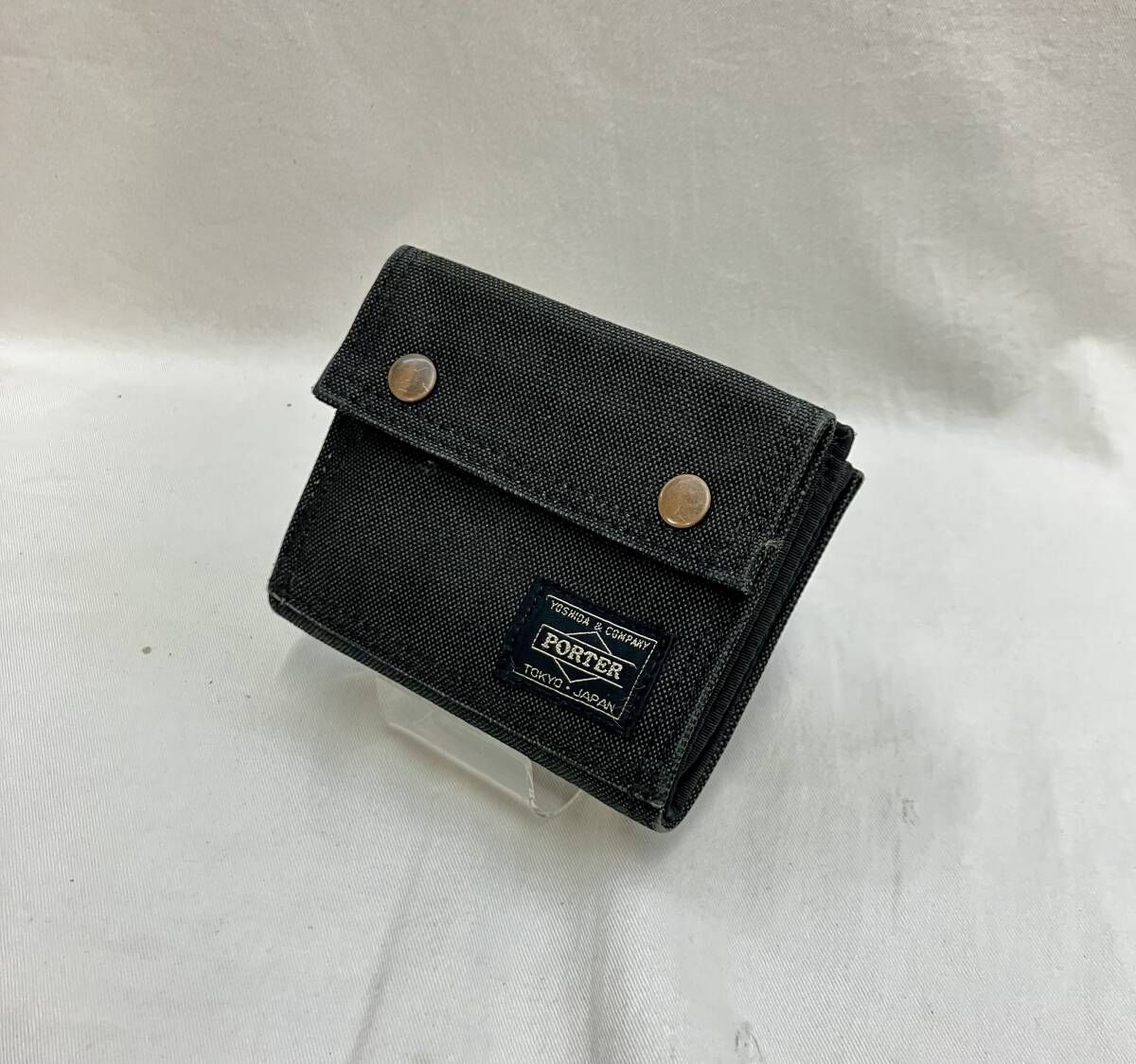 PORTER ポーター SMOKY スモーキー 小銭入れ付き 二つ折り財布