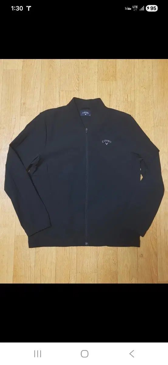 正規品/百貨店購入/ほぼ新品) Callaway キャロウェイ ゴルフ 防水 防風 ストレッチ ブラック ジャケット 105