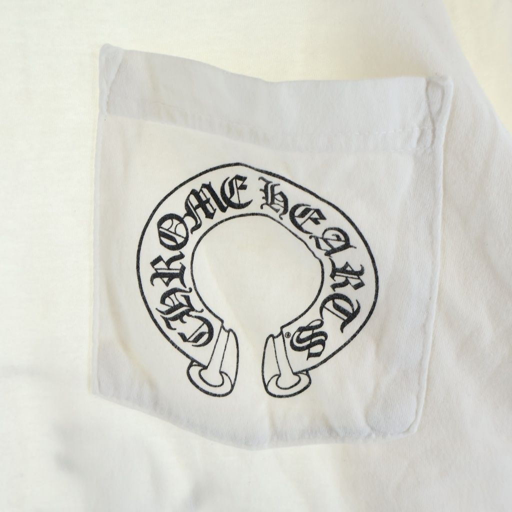 CHROME HEARTS (クロムハーツ) FLRL CRS HORSESHOE L/S バックホース