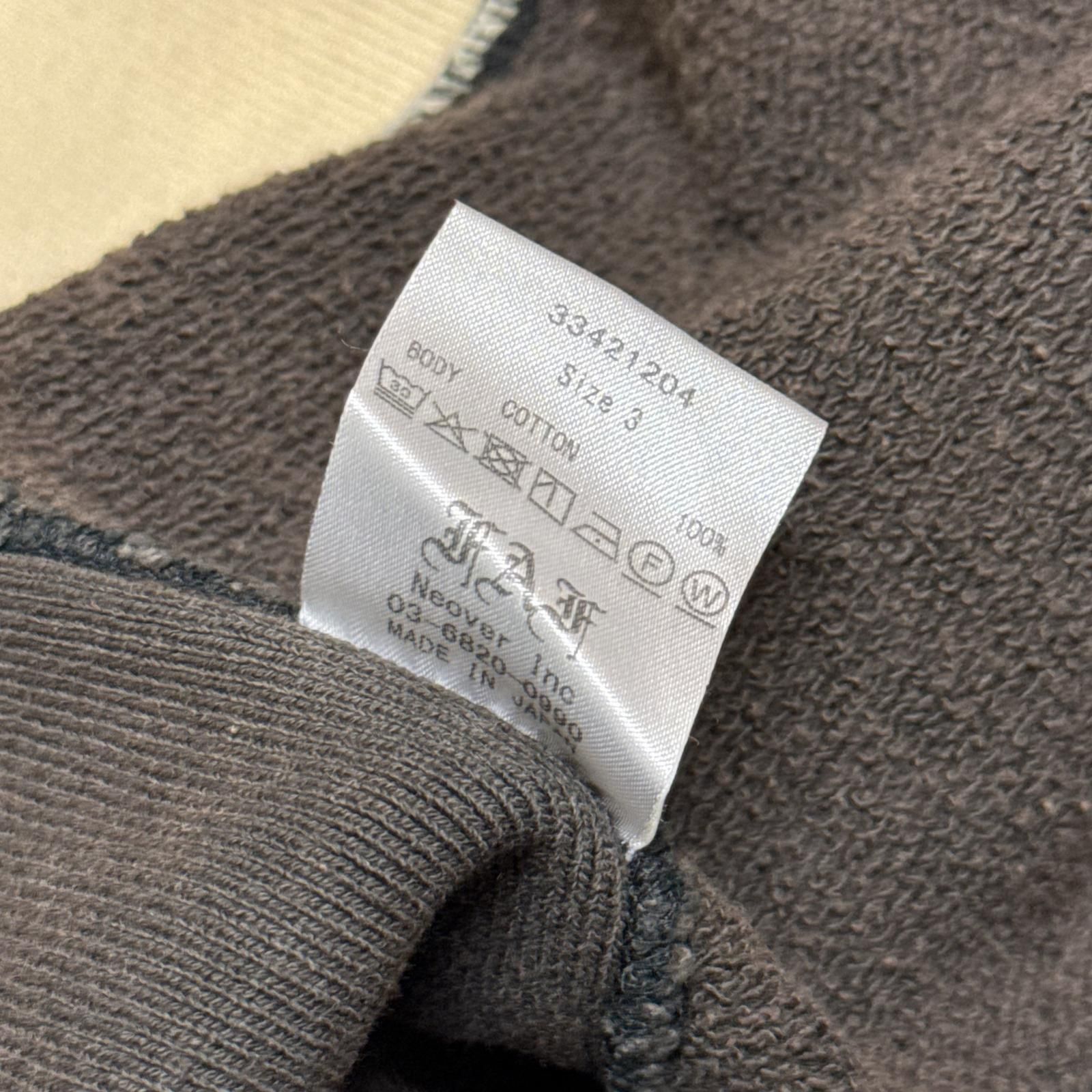 参考上代33000円 未使用 FAF(Fake As Flowers) DILEMMA CREWNECK SWEAT