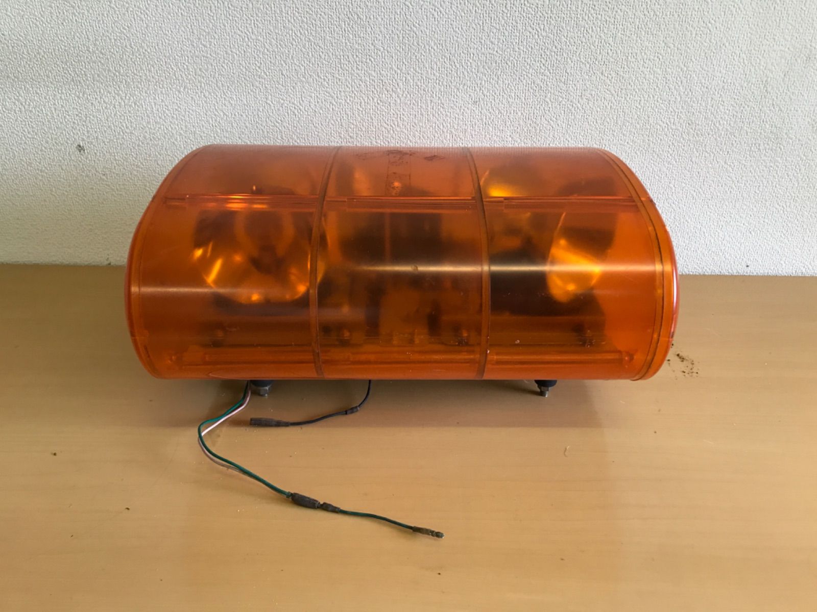 散光式警光燈　パトライト　回転灯　24V　JPS-43CYD6-M　中古　現状販売
