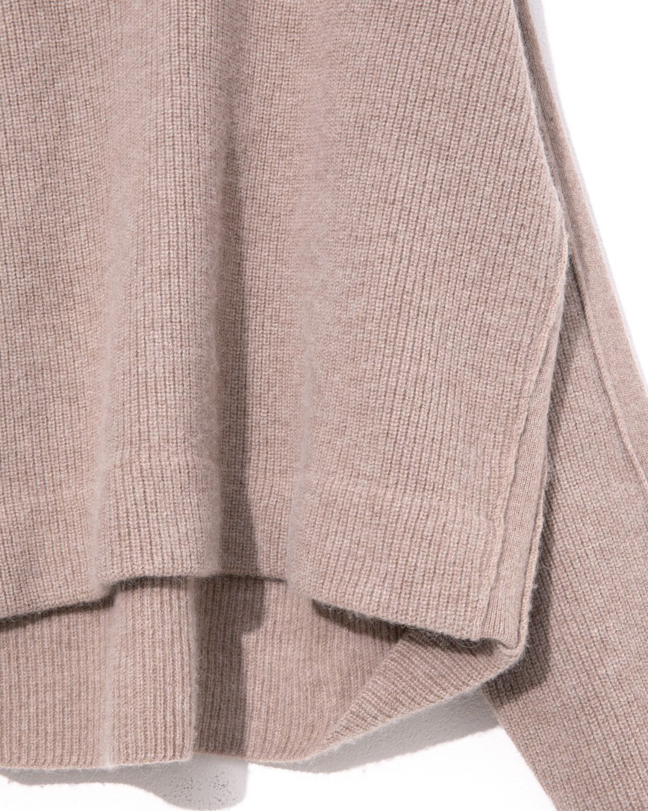 YOKE ヨーク 7G ALPACA CARDIGAN RIB STITCH KNITアルパカニット