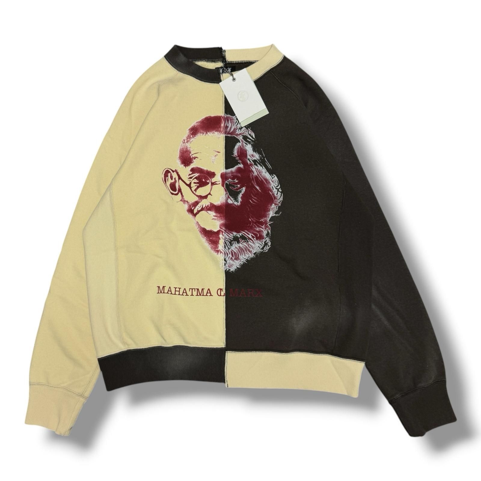 参考上代33000円 未使用 FAF(Fake As Flowers) DILEMMA CREWNECK SWEAT ジレンマスウェット トレーナー エフエーエフ(フェイクアスフラワーズ) 33421204 グレー 2 （16583M） 参考上代33000円 未使用 FAF(Fake As Flowers) DILEMMA CREWNECK SWEAT