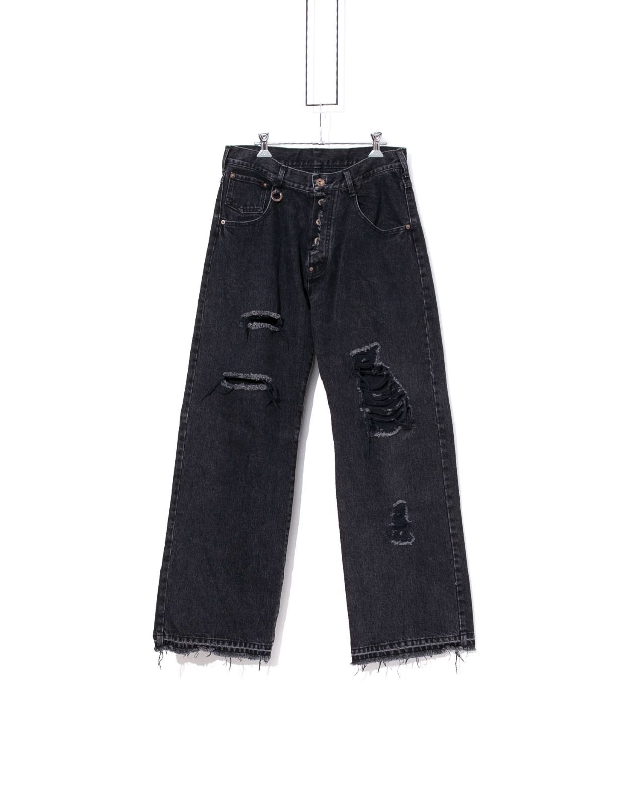 SOSHIOTSUKI ソウシオオツキ Crashed Denim Pants デニムパンツ