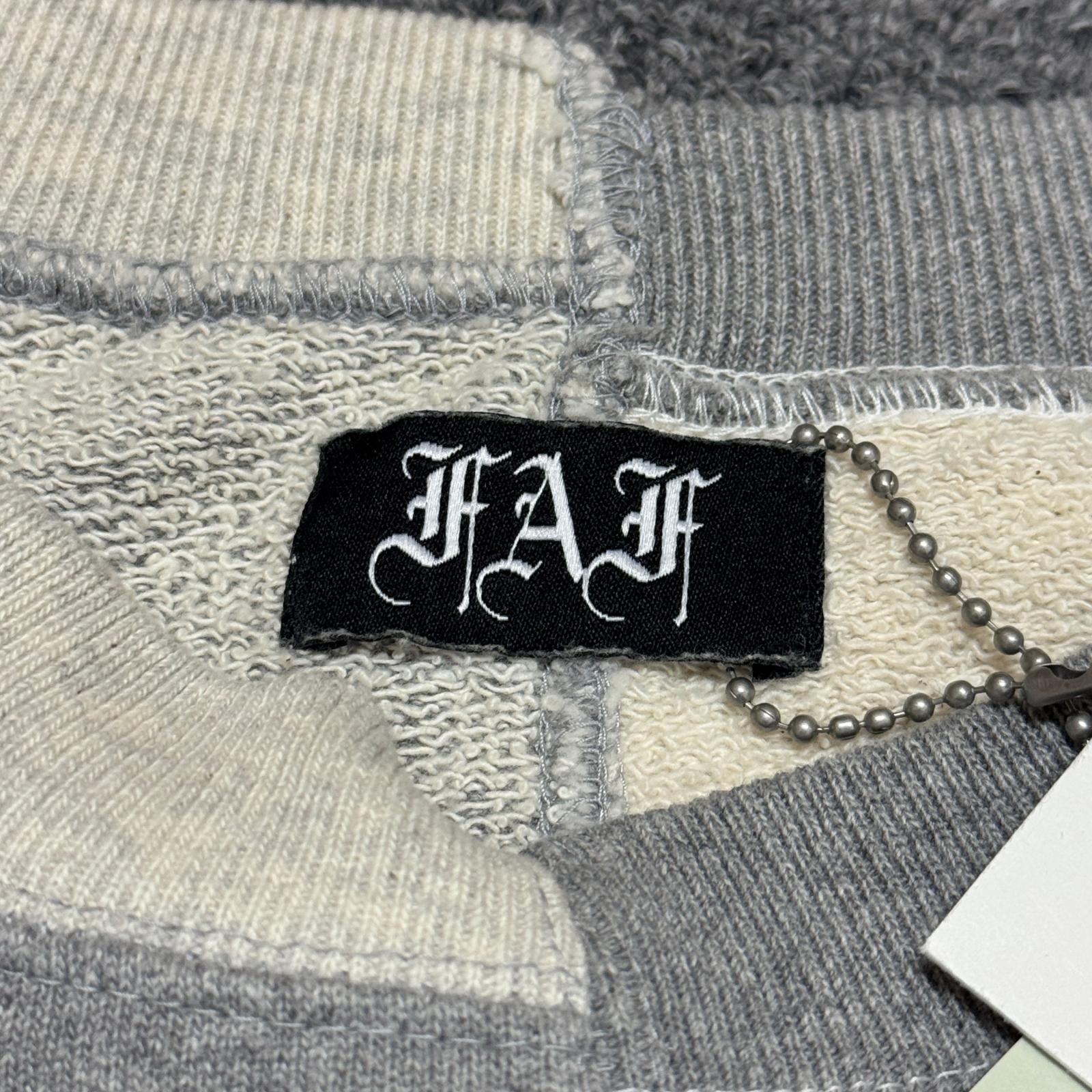 参考上代33000円 FAF(Fake As Flowers) DILEMMA CREWNECK SWEAT