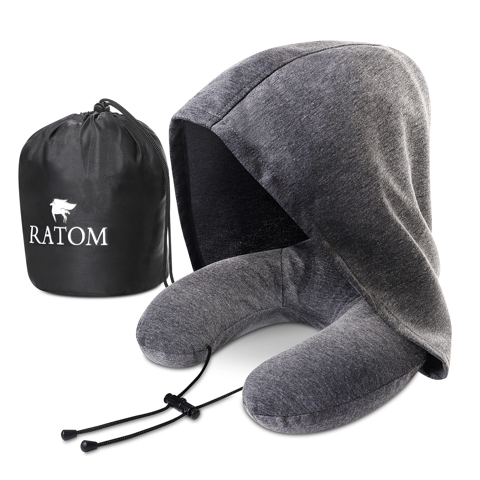 【新品】[RATOM]【ヒルナンデスで話題】 ネックピロー 飛行機 旅行 便利グッズ 業界No.1のBIGフード 2379c0a4