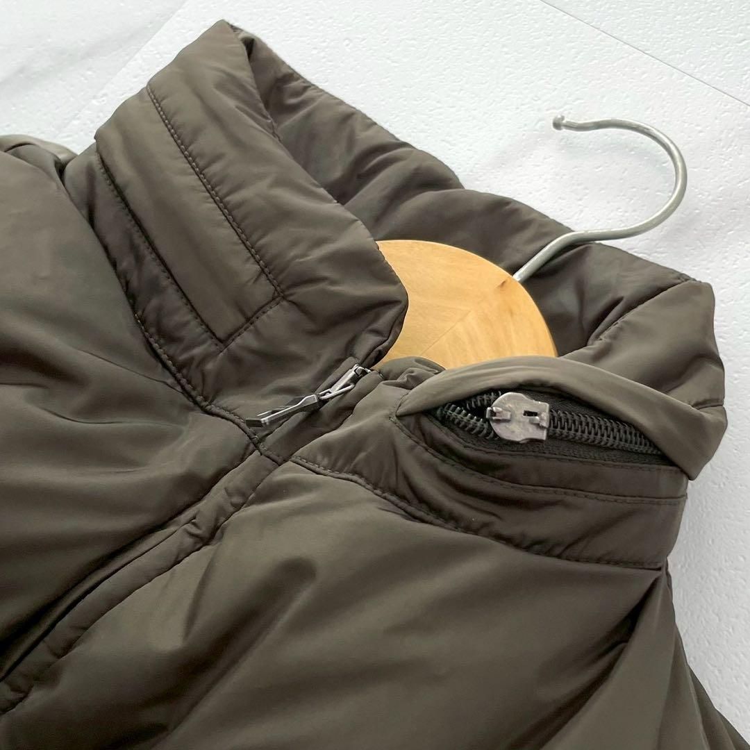 PRADA down jacket 2way triangle logo 48 - メルカリ