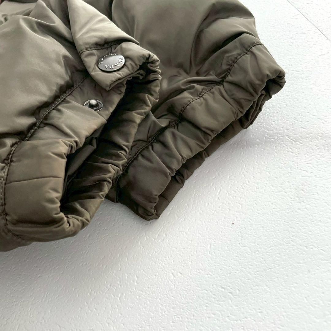 PRADA down jacket 2way triangle logo 48 - メルカリ
