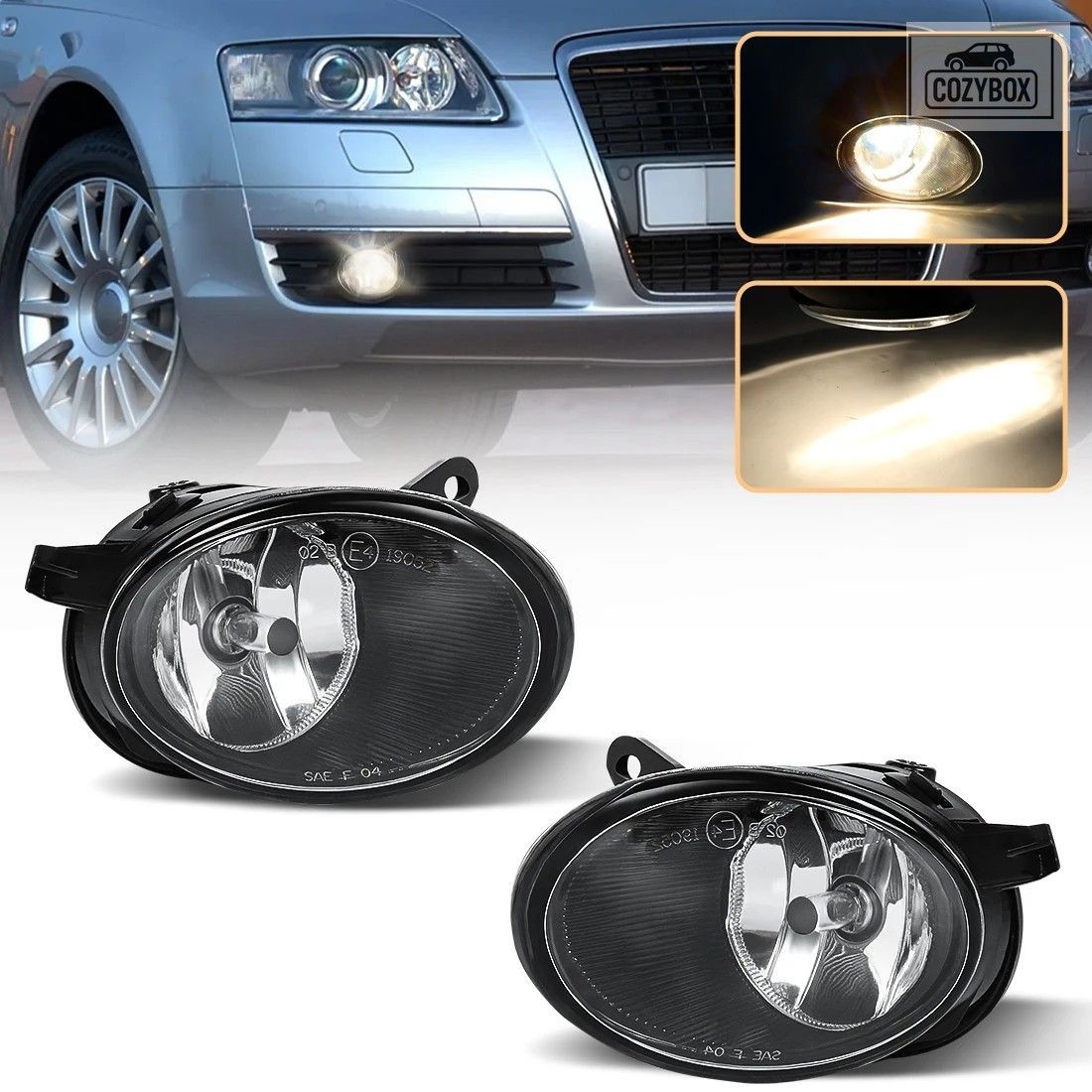 フォグランプアセンブリ アウディ A6 C6 2005 - 08 Foglight フロント バンパー フォ 10,094円