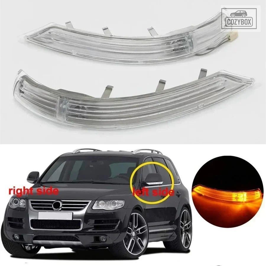 フォルクス ワーゲン VW トゥアレグ 2008 2009 2010 交換バック ミラー サイド ミラー