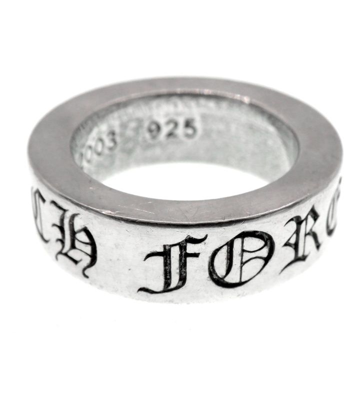 クロムハーツ CHROME HEARTS 【 6mm SPACER FOREVER 】 スペーサー フォーエバー シルバー リング　51235