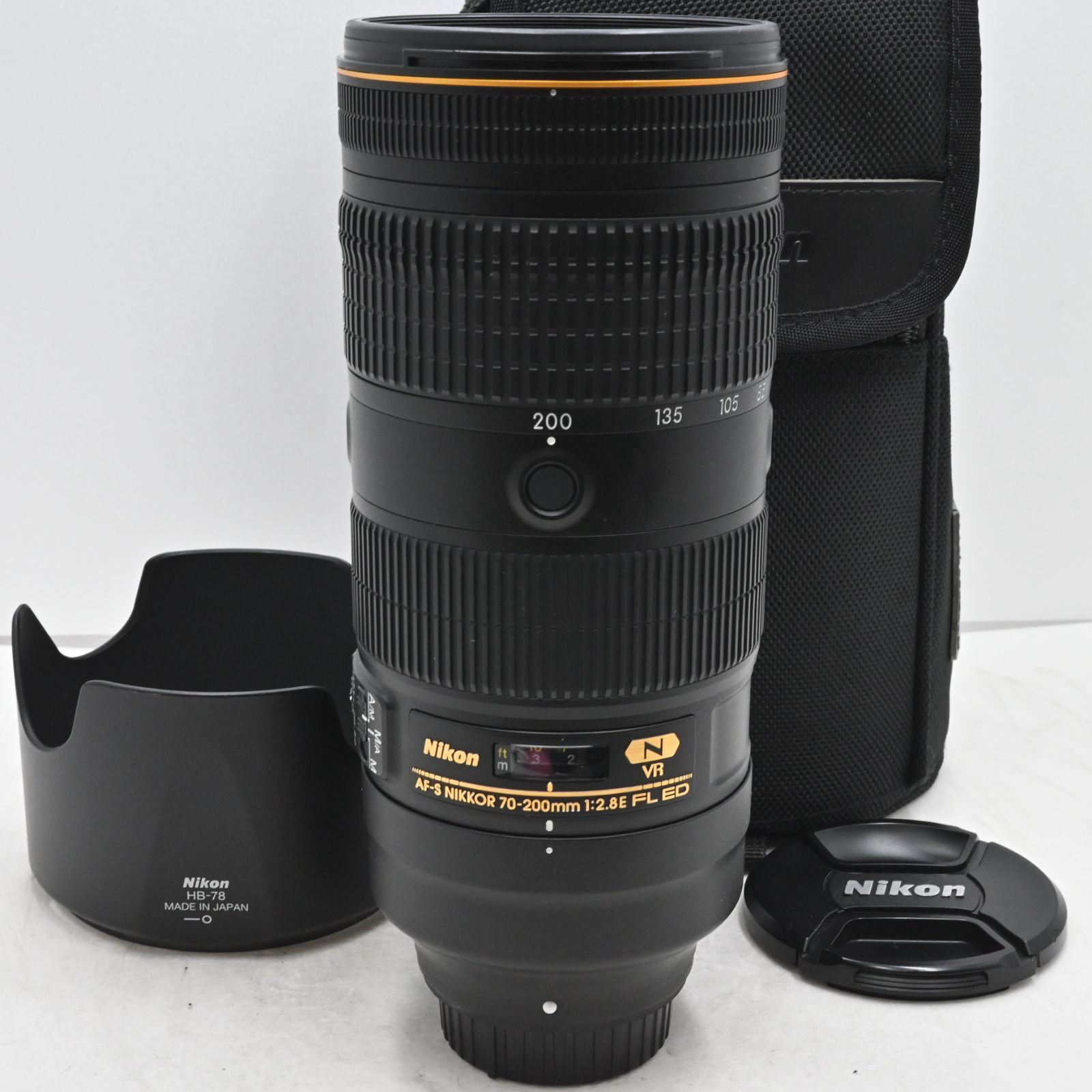 極上品 Nikon 望遠ズームレンズ AF-S NIKKOR 70-200mm f/2.8E FL ED VR